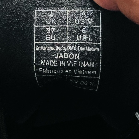Dr Martens Jadon Animal Clash Stud Platform Combat Boots Size 6 - Picture 9 of 9